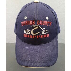 Orange County Choppers Cap One Size Adjustable Blue 100% Acrylic Hat  Motorcycle
